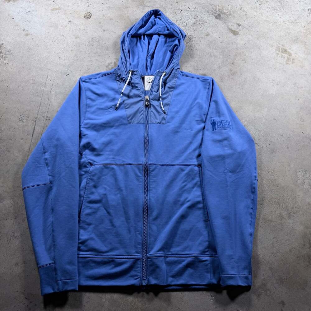 B Draddy The T.T. Hoodie Seal Legacy Foundation Blue Size M